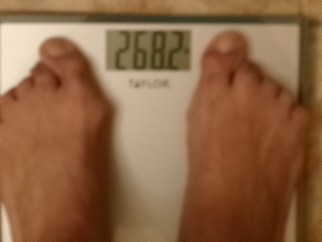 Down 1.2 This Week’s Weigh-In (268.2) with More Good News On Top Of That!